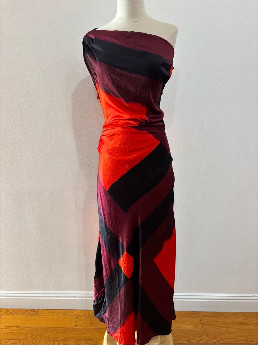 Staud Phare Silk Dress, Size: 6 - Picture 6 of 16